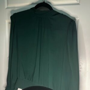 Elegant Forest Green Women's Top